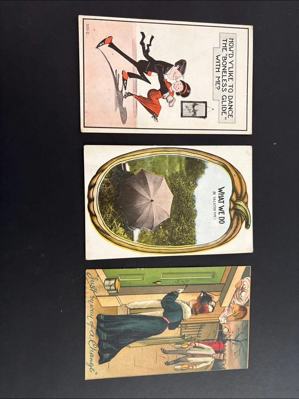 Naughty postcards vintage 1907-1915
